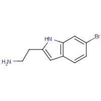 1018637-87-0 2-(6-bromo-1H-indol-2-yl)ethanamine chemical structure