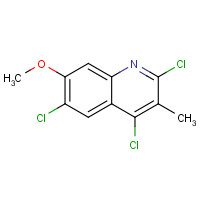 1259440-16-8 2,4,6-trichloro-7-methoxy-3-methylquinoline chemical structure