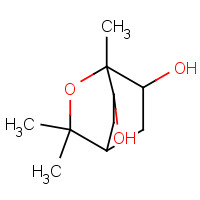 56084-15-2 2,2,4-trimethyl-3-oxabicyclo[2.2.2]octane-5,8-diol chemical structure