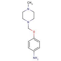 1456601-22-1 4-[(4-methylpiperazin-1-yl)methoxy]aniline chemical structure