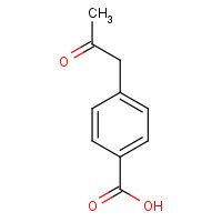 15482-54-9 4-(2-oxopropyl)benzoic acid chemical structure