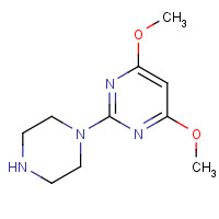 106615-46-7 4,6-dimethoxy-2-piperazin-1-ylpyrimidine chemical structure