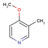 96609-78-8 4-methoxy-3-methylpyridine chemical structure