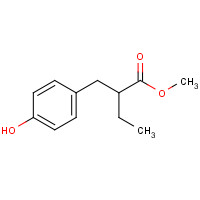 251978-38-8 methyl 2-[(4-hydroxyphenyl)methyl]butanoate chemical structure