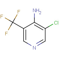 887268-37-3 3-chloro-5-(trifluoromethyl)pyridin-4-amine chemical structure