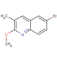 854524-01-9 6-bromo-2-methoxy-3-methylquinoline chemical structure
