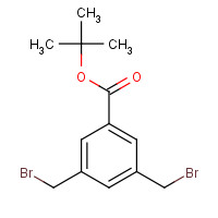 156597-80-7 tert-butyl 3,5-bis(bromomethyl)benzoate chemical structure