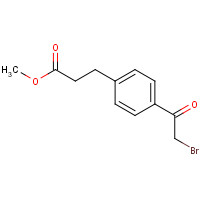 5467-32-3 methyl 3-[4-(2-bromoacetyl)phenyl]propanoate chemical structure