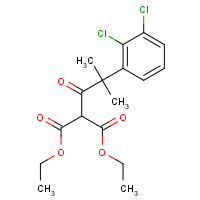 1035261-61-0 diethyl 2-[2-(2,3-dichlorophenyl)-2-methylpropanoyl]propanedioate chemical structure