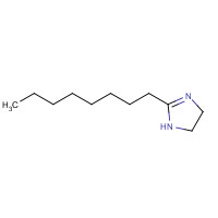 10443-60-4 2-octyl-4,5-dihydro-1H-imidazole chemical structure
