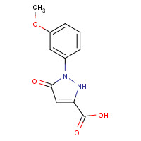 1164336-04-2 2-(3-methoxyphenyl)-3-oxo-1H-pyrazole-5-carboxylic acid chemical structure