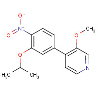 1462950-54-4 3-methoxy-4-(4-nitro-3-propan-2-yloxyphenyl)pyridine chemical structure