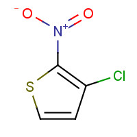 33786-78-6 3-chloro-2-nitrothiophene chemical structure