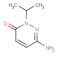 143128-75-0 6-amino-2-propan-2-ylpyridazin-3-one chemical structure