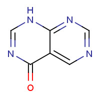 7403-26-1 8H-pyrimido[4,5-d]pyrimidin-5-one chemical structure