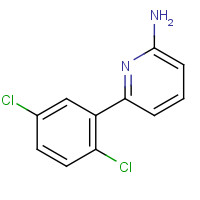 882014-28-0 6-(2,5-dichlorophenyl)pyridin-2-amine chemical structure