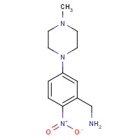 630410-70-7 [5-(4-methylpiperazin-1-yl)-2-nitrophenyl]methanamine chemical structure