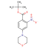 942271-62-7 tert-butyl 4-morpholin-4-yl-2-nitrobenzoate chemical structure
