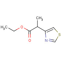1190392-82-5 ethyl 2-(1,3-thiazol-4-yl)propanoate chemical structure