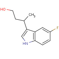 843652-96-0 3-(5-fluoro-1H-indol-3-yl)butan-1-ol chemical structure
