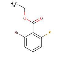 1214362-62-5 ethyl 2-bromo-6-fluorobenzoate chemical structure