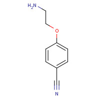 67333-09-9 4-(2-aminoethoxy)benzonitrile chemical structure