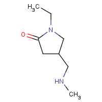 959237-10-6 1-ethyl-4-(methylaminomethyl)pyrrolidin-2-one chemical structure