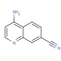1253790-96-3 4-aminoquinoline-7-carbonitrile chemical structure