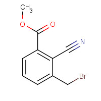 920760-01-6 methyl 3-(bromomethyl)-2-cyanobenzoate chemical structure
