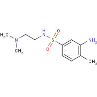 1039999-96-6 3-amino-N-[2-(dimethylamino)ethyl]-4-methylbenzenesulfonamide chemical structure