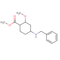 862806-15-3 methyl 4-(benzylamino)-2-methoxycyclohexane-1-carboxylate chemical structure
