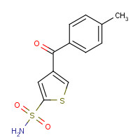 119018-06-3 4-(4-methylbenzoyl)thiophene-2-sulfonamide chemical structure