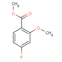 204707-42-6 methyl 4-fluoro-2-methoxybenzoate chemical structure