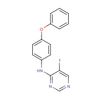 845658-73-3 5-iodo-N-(4-phenoxyphenyl)pyrimidin-4-amine chemical structure