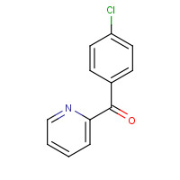 6318-51-0 (4-chlorophenyl)-pyridin-2-ylmethanone chemical structure