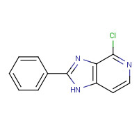 75007-96-4 4-chloro-2-phenyl-1H-imidazo[4,5-c]pyridine chemical structure