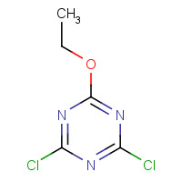 18343-30-1 2,4-dichloro-6-ethoxy-1,3,5-triazine chemical structure