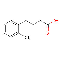6943-79-9 4-(2-methylphenyl)butanoic acid chemical structure
