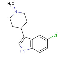301856-30-4 5-chloro-3-(1-methylpiperidin-4-yl)-1H-indole chemical structure