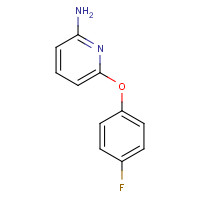 25194-74-5 6-(4-fluorophenoxy)pyridin-2-amine chemical structure
