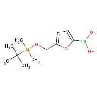1072952-55-6 [5-[[tert-butyl(dimethyl)silyl]oxymethyl]furan-2-yl]boronic acid chemical structure
