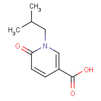 939411-30-0 1-(2-methylpropyl)-6-oxopyridine-3-carboxylic acid chemical structure