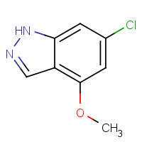885519-62-0 6-chloro-4-methoxy-1H-indazole chemical structure