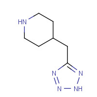 782494-25-1 4-(2H-tetrazol-5-ylmethyl)piperidine chemical structure