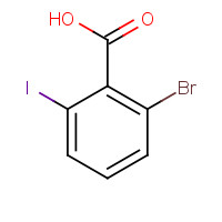 1022128-96-6 2-bromo-6-iodobenzoic acid chemical structure