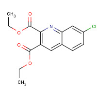 892874-55-4 diethyl 7-chloroquinoline-2,3-dicarboxylate chemical structure