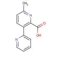 1228431-05-7 6-methyl-3-pyridin-2-ylpyridine-2-carboxylic acid chemical structure