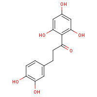 57765-66-9 3-(3,4-dihydroxyphenyl)-1-(2,4,6-trihydroxyphenyl)propan-1-one chemical structure