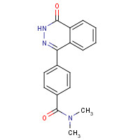 333438-92-9 N,N-dimethyl-4-(4-oxo-3H-phthalazin-1-yl)benzamide chemical structure