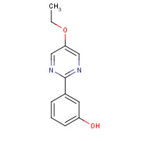 1314395-87-3 3-(5-ethoxypyrimidin-2-yl)phenol chemical structure